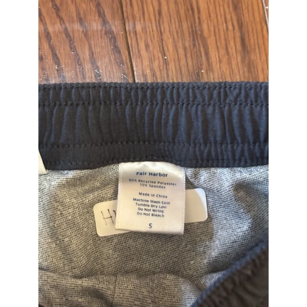 Fair Harbor Shorts Swim Trunks Lined Elastic Waist Drawstring Boys‎ Youth Small